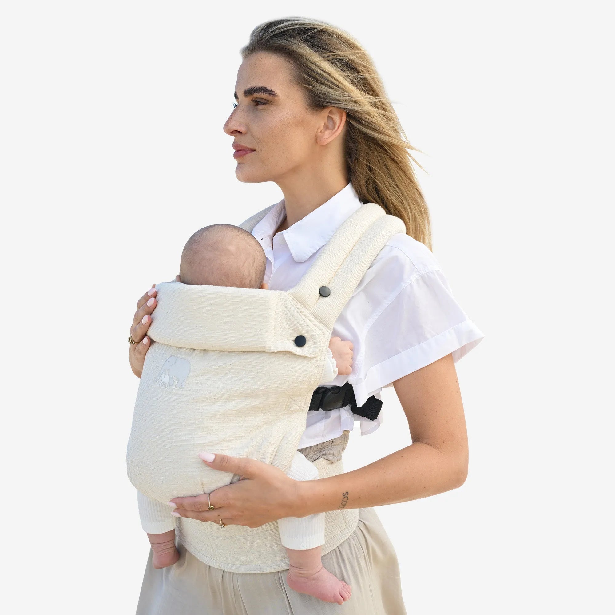 Amora Baby Carrier Cream