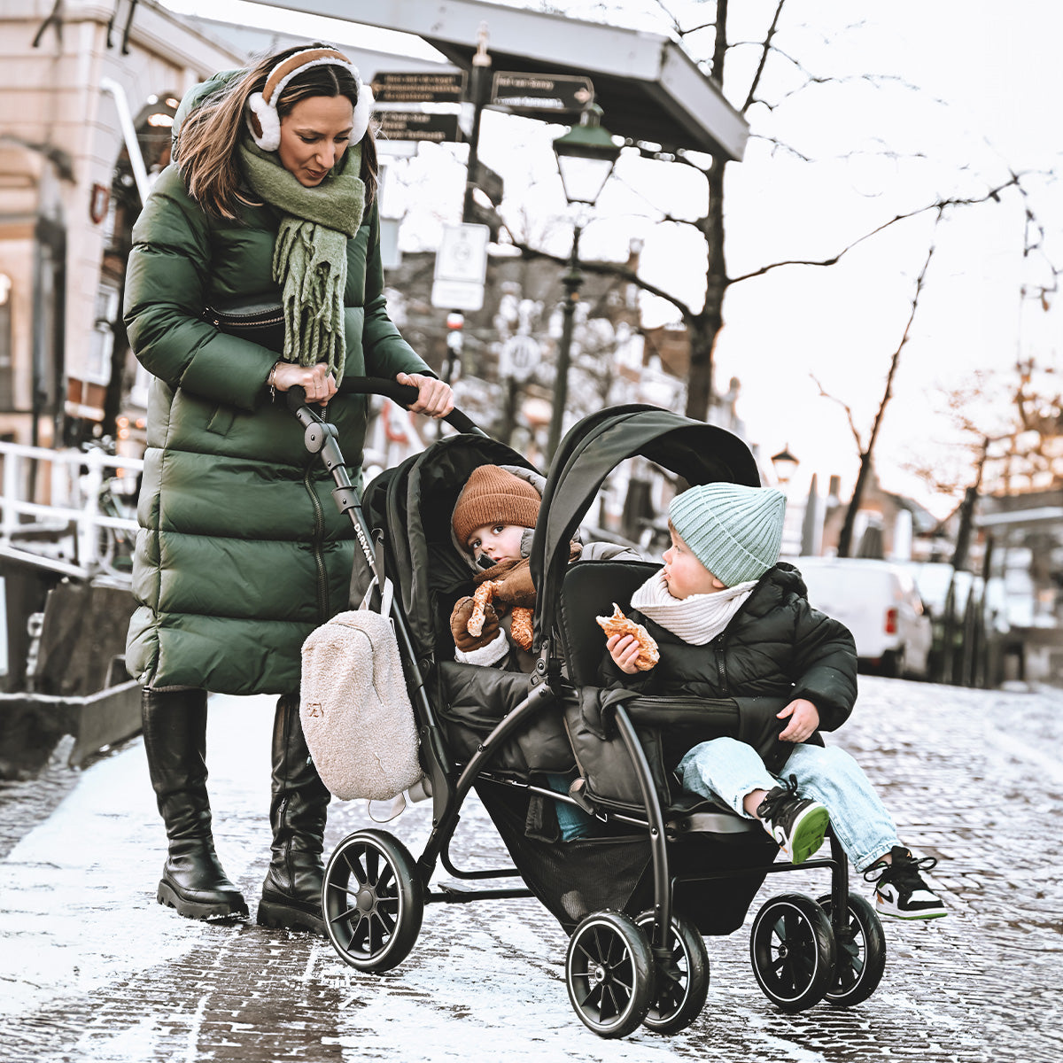 Elena duo buggy svart