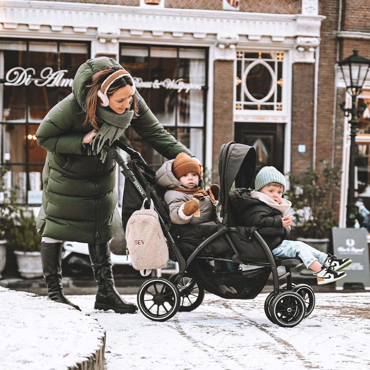 Elena duo buggy svart