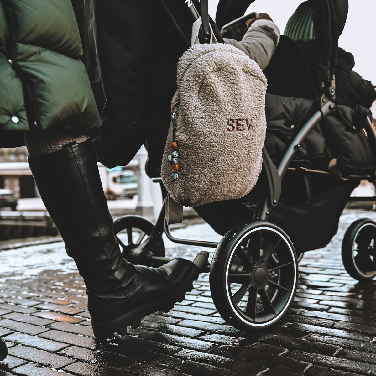 Elena duo buggy svart