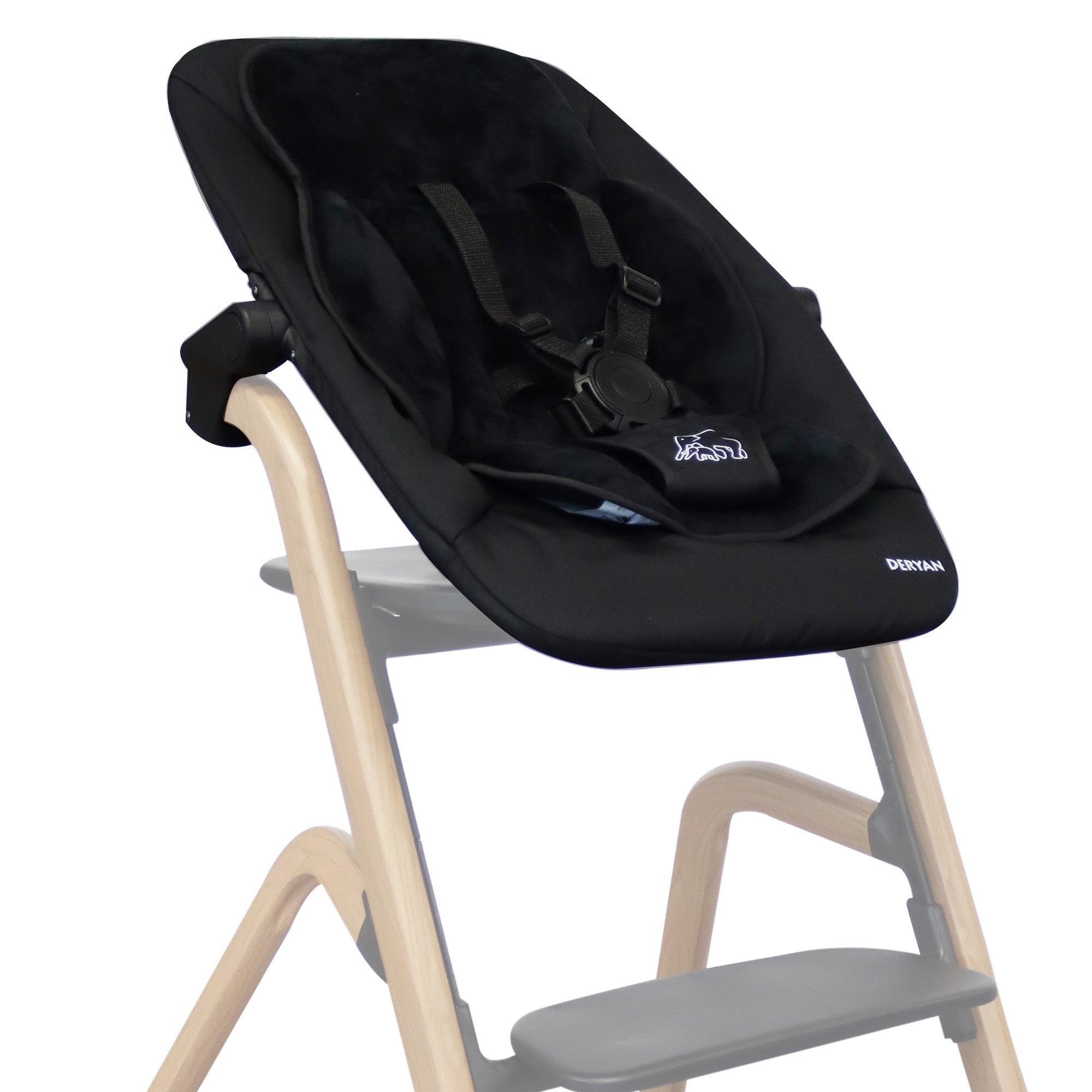 Curve Highchair Set Komplett set inklusive studsmatta och insatsdyna