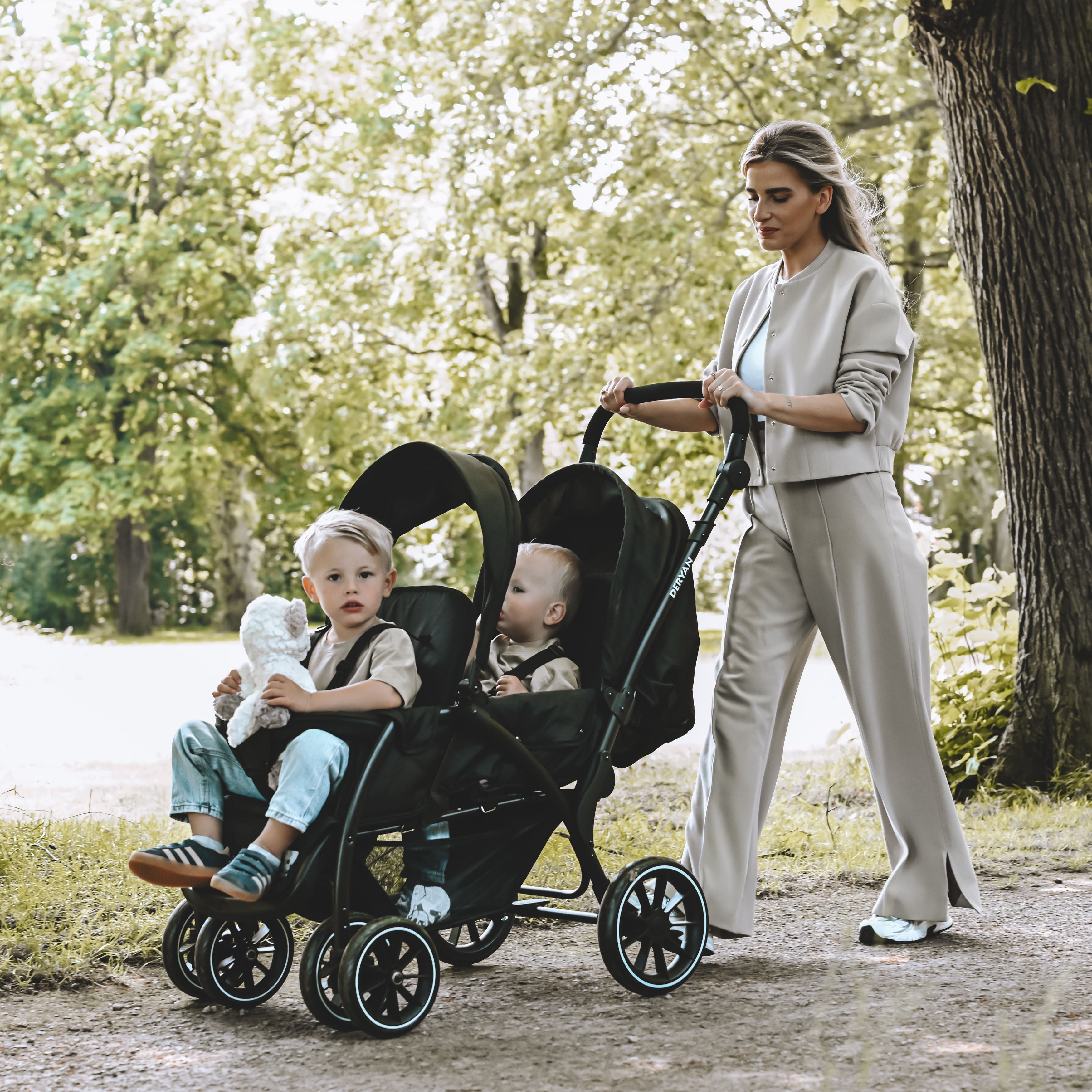 Elena duo buggy svart