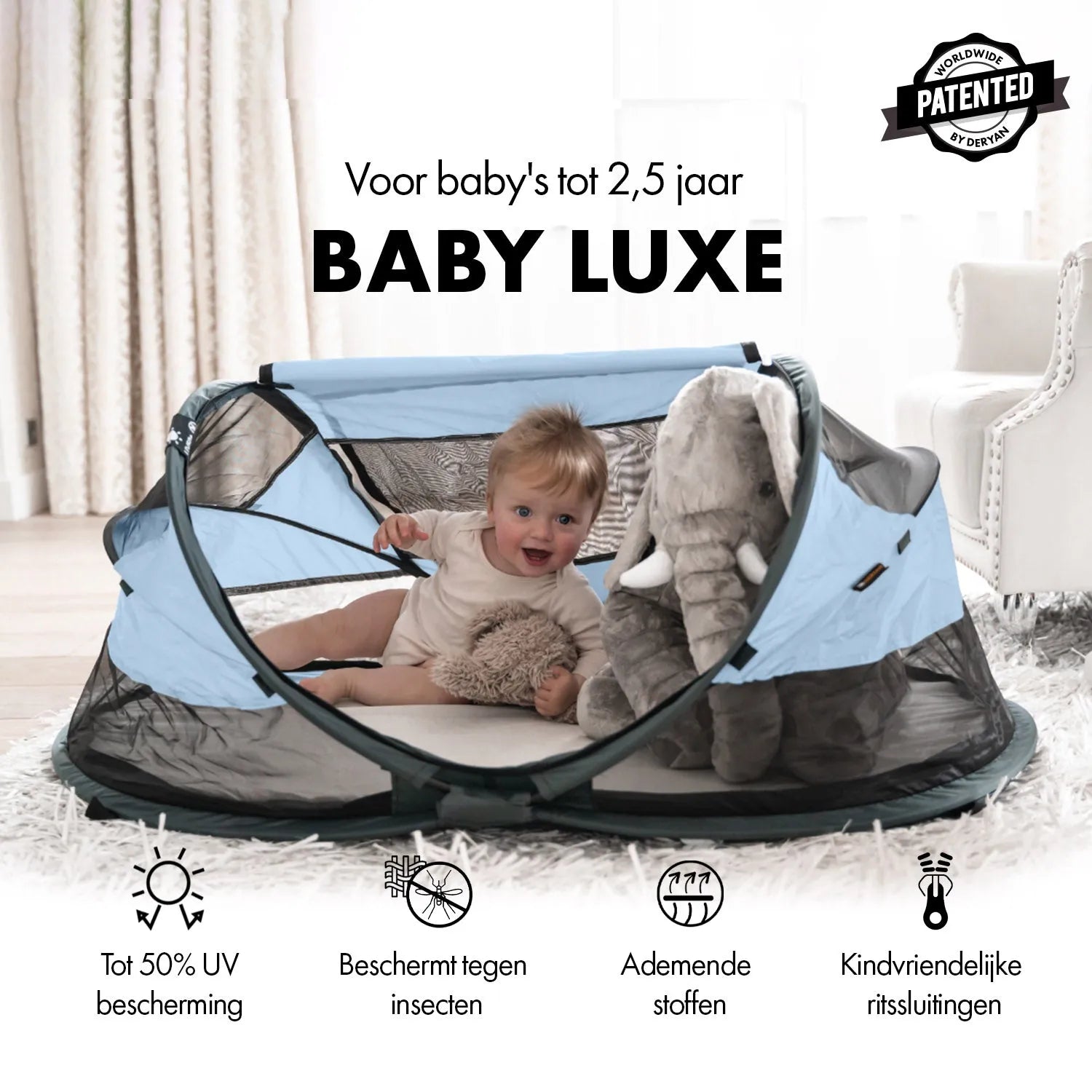 Baby Lyx Himmelsblå